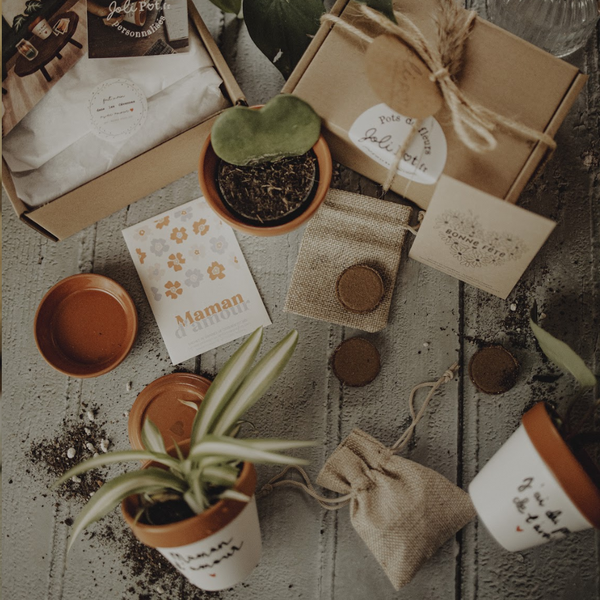 kit à planter pot graines, boite à planter, cadeau fete des meres, cadeau original fete des meres, cadeau personnalisé fete des meres, cadeau maman, cadeau original maman, idee cadeau maman, cadeau fait main maman, idee cadeau original maman, cadeau made in france, cadeau maman artisanal, pot de fleur maman, pot de fleur fete des meres, cache pot maman, cache pot fete des meres