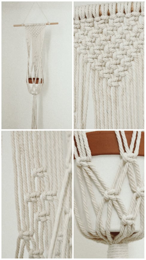 suspension macrame lucette