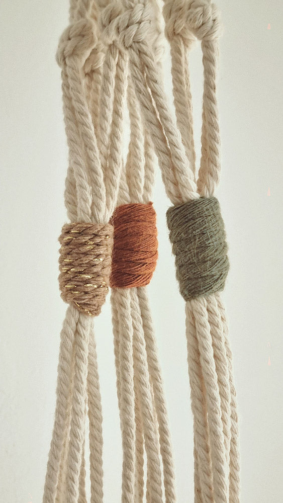 suspension plante macrame artemis
