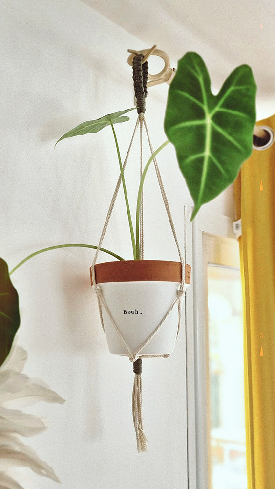 suspension plante macrame artemis