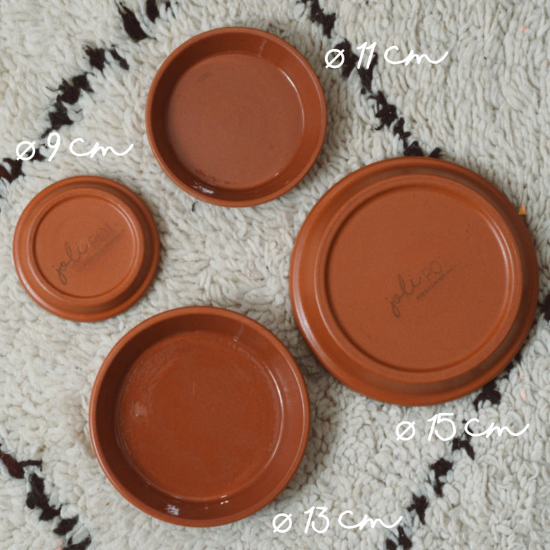 coupelles soucoupes joli pot