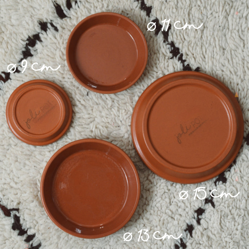 coupelles soucoupes joli pot